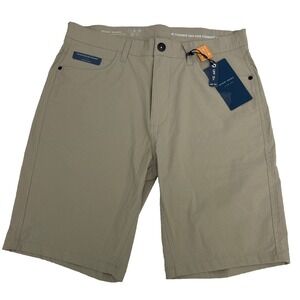 Desert Dunes Men's Shorts Nylon Stretch UPF‎ 35+ /Water Resistant,crockery Sz 34